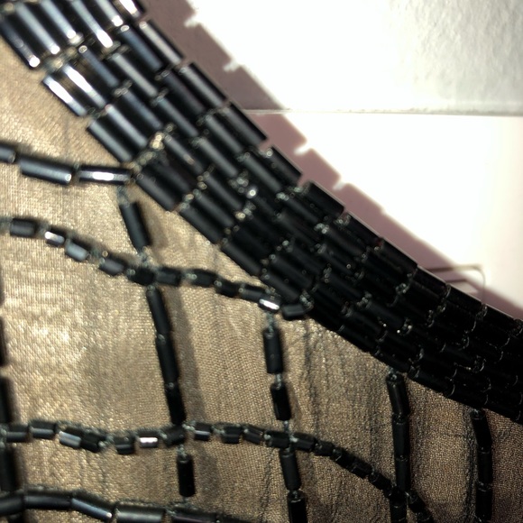 Vintage 90s Beaded Cocktail Dress Vintage - Picture 2 of 6